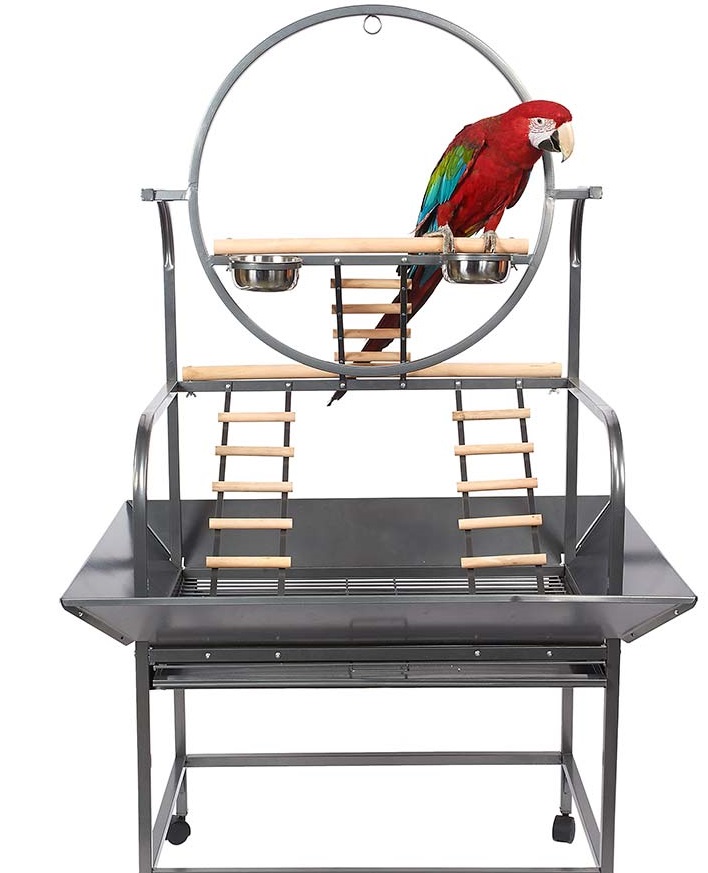 SUPVOX Bird Perch Ice Cream Shaped Parrot Stand Multi-Use