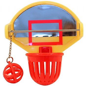 Assorted_Brands JW Birdie Basket Ball Activity Bird Toy