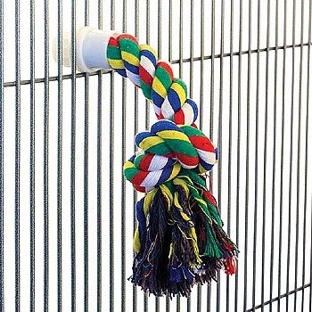 Cotton Rope Parrot Preening Toy - Large