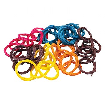 Willow Ring Chains - Toy Making Parts - Pack of 6