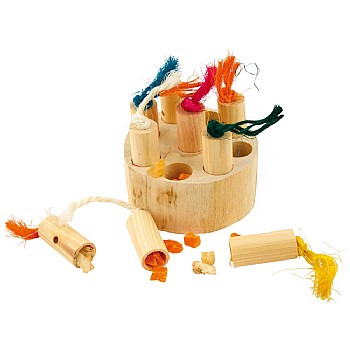 Hide and Treat Puzzle Parrot Toy