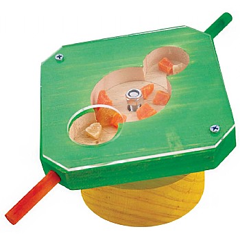 Treat Maze Foraging Parrot Toy