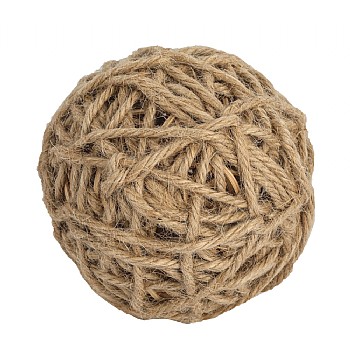 Pack of 2 Jute Rope Ball Parrot Foot Toy Medium