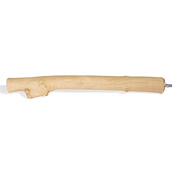 Coffee Wood Straight Perch Large