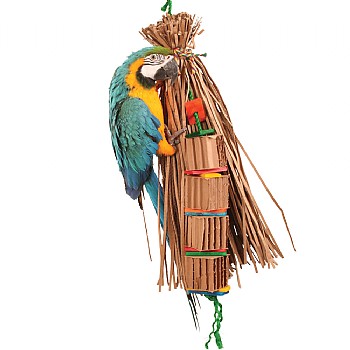 Le Tenda Shreddable Cardboard Parrot Toy