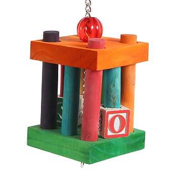 Small Jail Break Foraging Parrot Toy