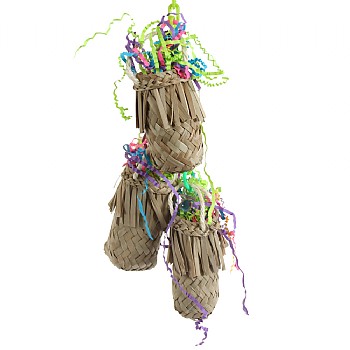 Northern_Parrots Bag Lady Chewable Foraging Parrot Toy
