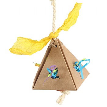 Pyramid Favour Chewable Foraging Parrot Toy Small