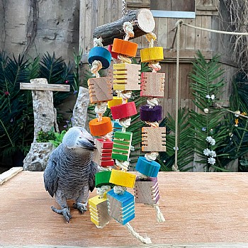 Northern_Parrots Nature`s Gift Chewable Foraging Parrot Toy