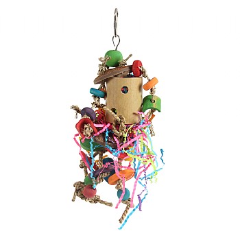 Coco Barrel Go Round Parrot Toy - Small