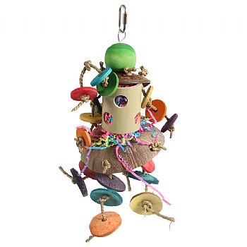 Coco Barrel Go Round Parrot Toy - Large