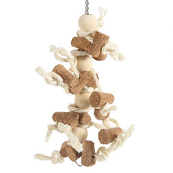 Cork Chaos Parrot Toy