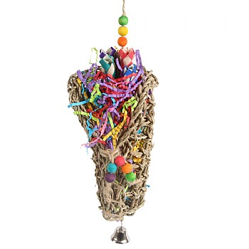 Seagrass Shredder Parrot Toy