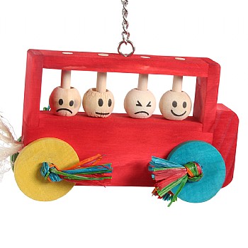 Bus of Emotions Parrot Toy