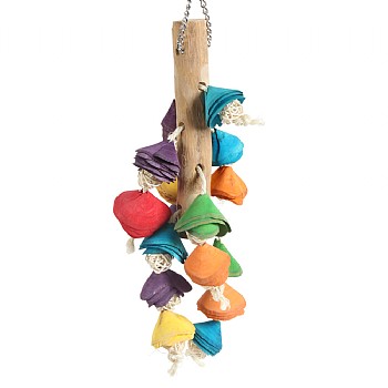 Flower Tower Parrot Toy