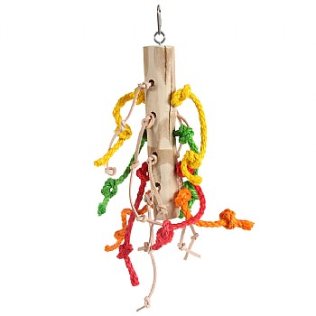 Preening Trunk Parrot Toy