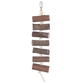 Northern_Parrots Naturals Log Block Stackers Parrot Toy - Large