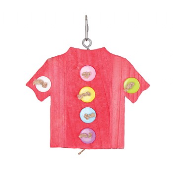 Aloha Shirt Parrot Toy