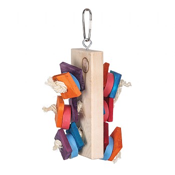 Busy Block Parrot Toy Small