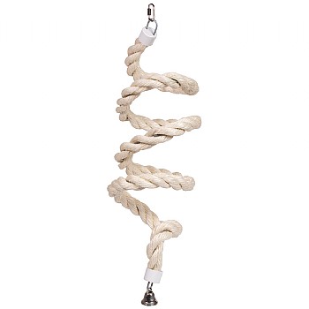 Northern_Parrots Parrot Boing - Sisal Spiral Bouncing Perch - Large