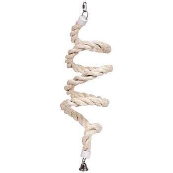 Parrot Boing - Sisal Spiral Bouncing Perch - Large