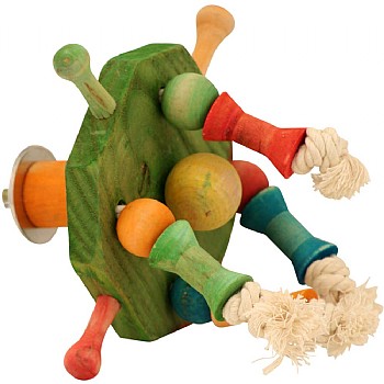 Cage Twirler Spinning Parrot Toy