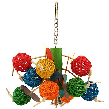 Vine Ball Tree Parrot Toy