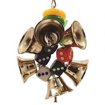 Northern_Parrots Bell Ringer Parrot Toy