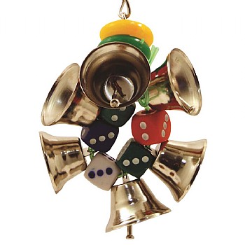 Bell Ringer Parrot Toy