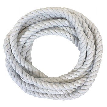 Natural Cotton Rope Parrot Toy Making Part - 10mm x 3m