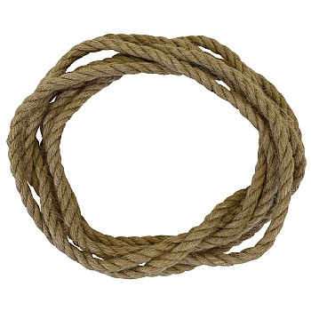 Natural Jute Rope Parrot Toy Making Part - 6mm x 3m