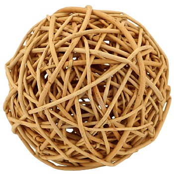 Giant Munch Ball Woven Willow Chew Toy for Parrots