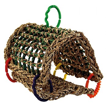 Seagrass Tent Parrot Toy