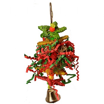 Christmas Crinkle Little Star Parrot Toy