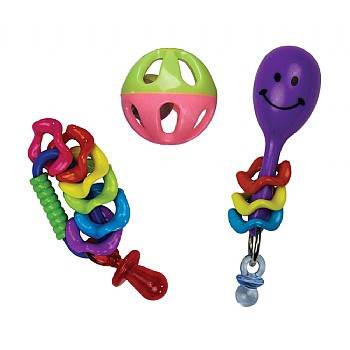 Super Bird Creations Parrot Foot Toy Combo Pack