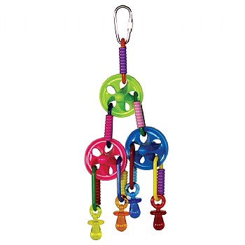 Top This Top That Noise Making Parrot Toy