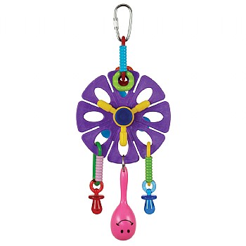 Maraca Sunflower Noise Making Parrot Toy