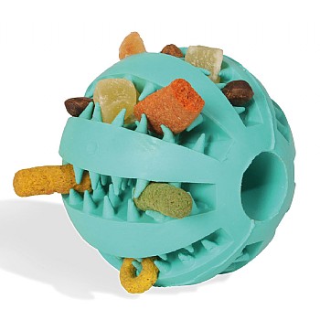 Jaws Ball Rubber Foraging Parrot Toy