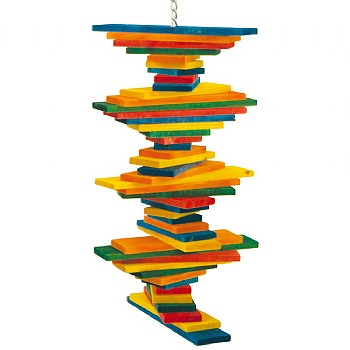 Pharaon Tower Twist Parrot Toy - Medium