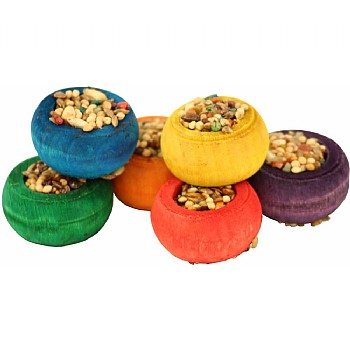 Zoo-Max Six Rings-A-Treat - Tasty Parrot Toy and Treat