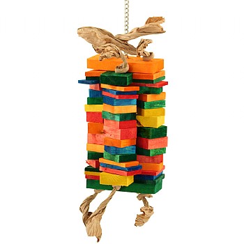 Temple Towers Parrot Toy