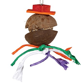Coco Surprise Chewable Foraging Parrot Toy