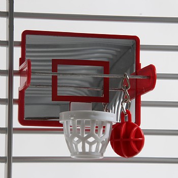 Birdie Basket Ball Small Parrot Toy