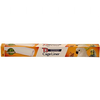 Prevue Hendryx Parrot Cage Liner Paper Roll - 54.6cm x 7.5m