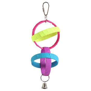 Shredding Hoops Parrot Toy