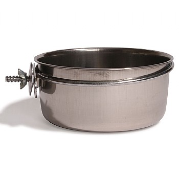 Assorted_Brands Stainless Steel Coop Cup with Clamp Holder - 20oz