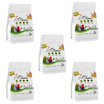 Your Parrot Vital Pellets Herbal Blend Complete Parrot Food 3kg Case of 5