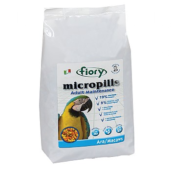 Fiory MicroPills Cold Pressed Pellets Macaw Parrot Food 1.4kg