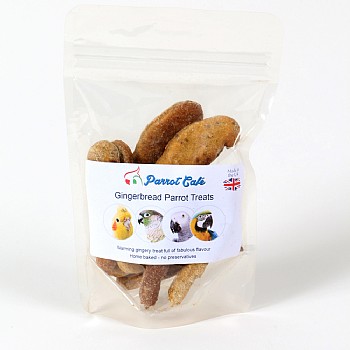 Parrot Cafe Gingerbread Parrot Treats - 100g