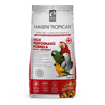 Hari Hagen Tropican High Performance Formula Sticks Parrot Food 1.5kg